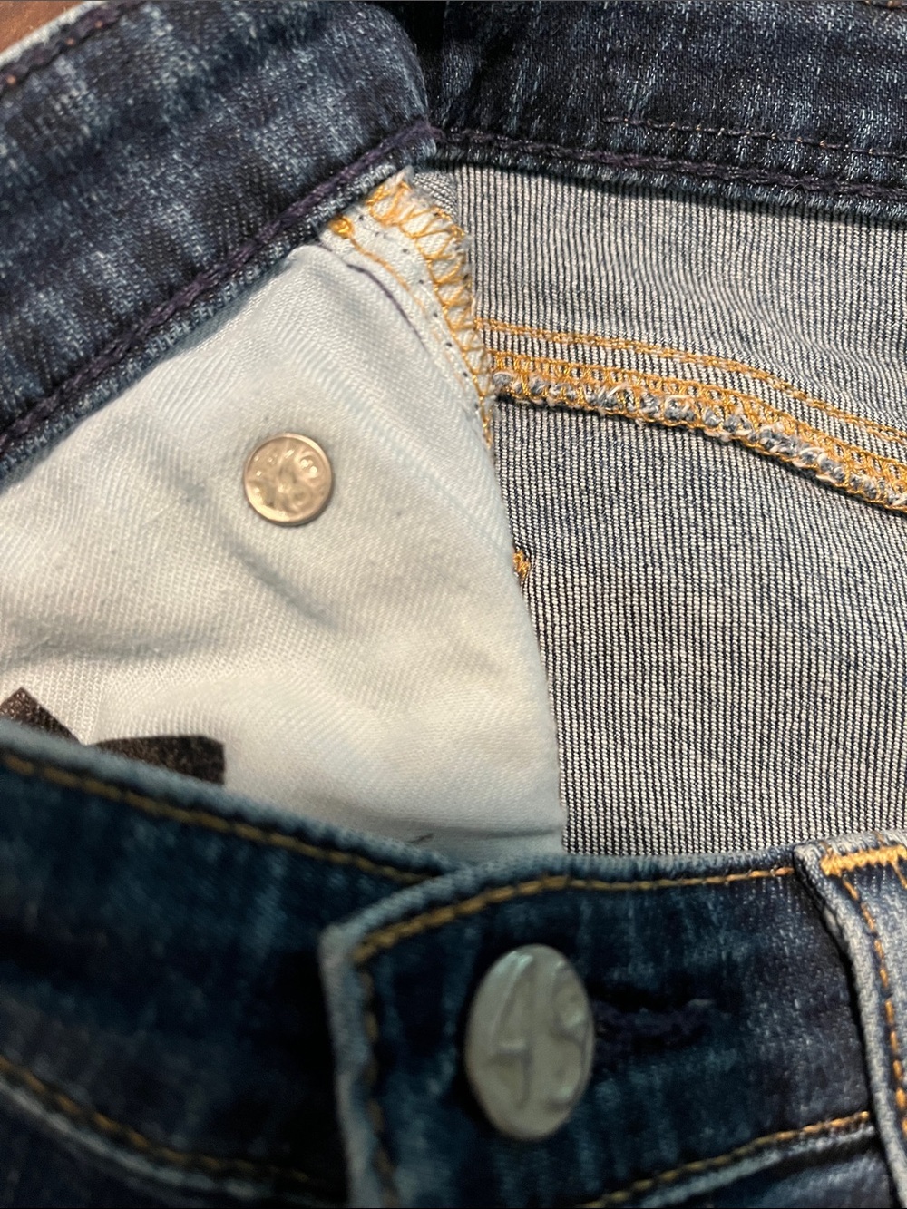Ag Adriano Goldschmied Dark Blue Skinny Jeans - Picture 8 of 16
